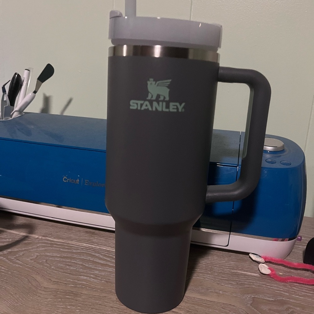 Stanley Charcoal Travel Mug with Handle